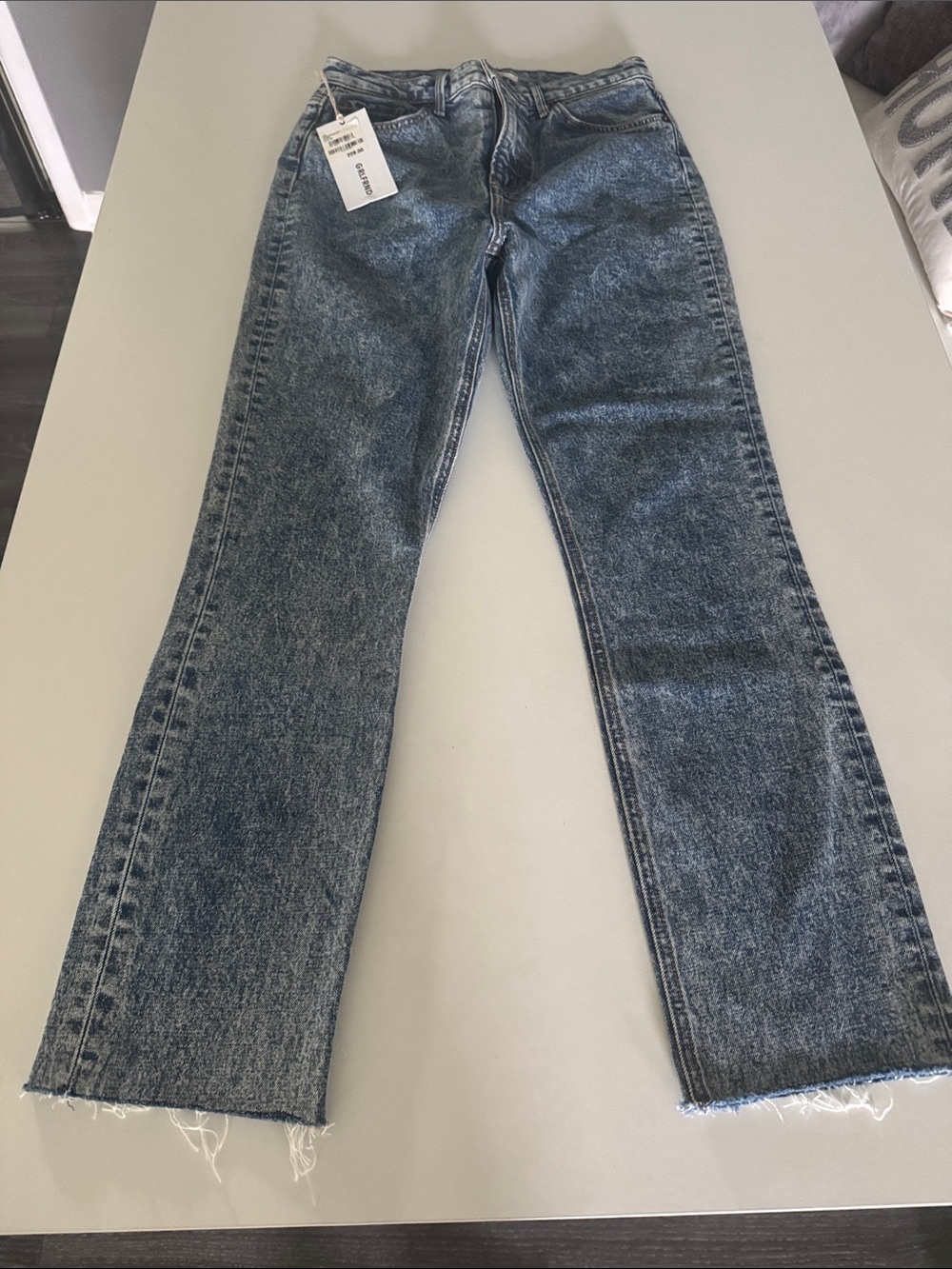 Girlfriend the reed high rise slim jeans